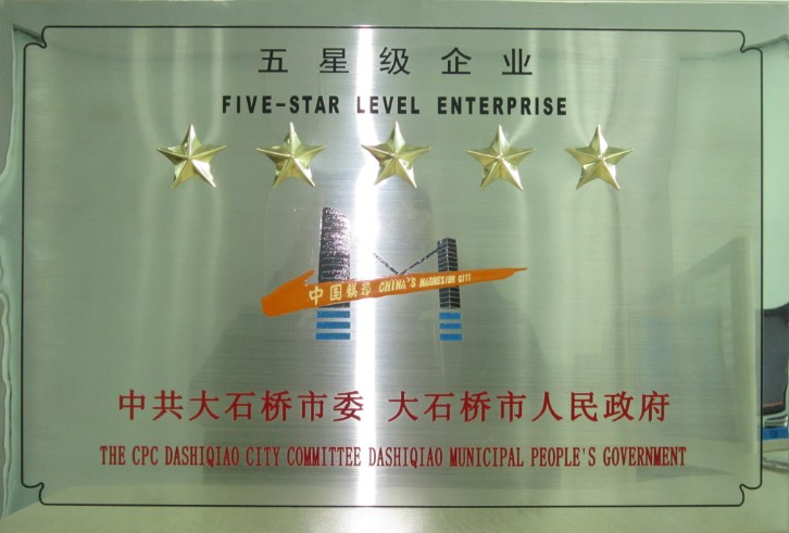 五星级企业